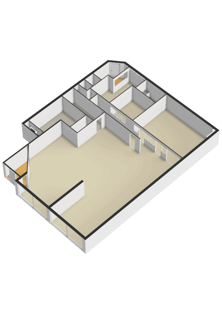 201_Begane grond - 3D