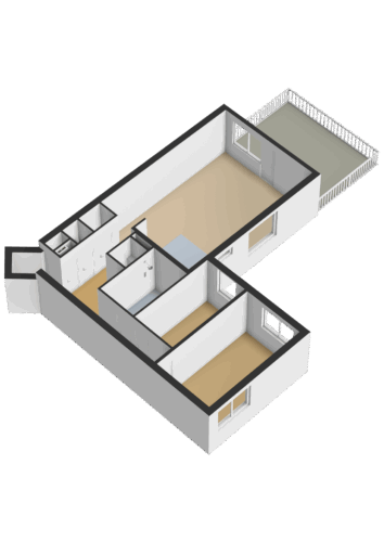 202_Appartement - 3D