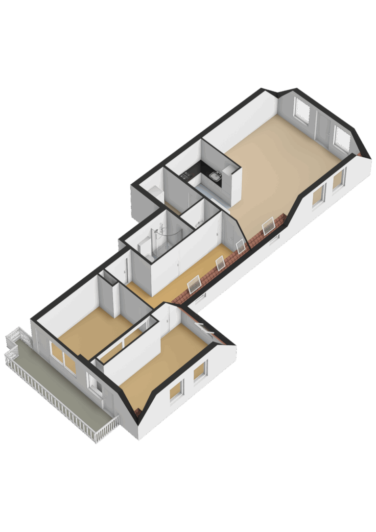 202_Appartement - 3D