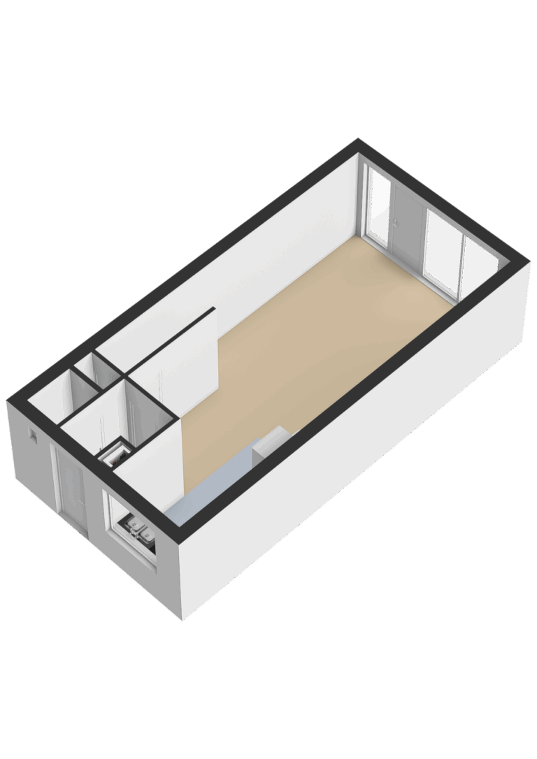 202_Begane grond - 3D