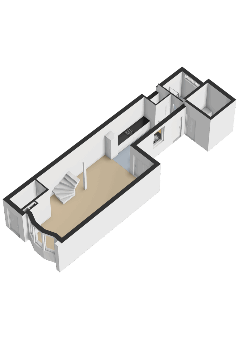 202_Begane grond - 3D