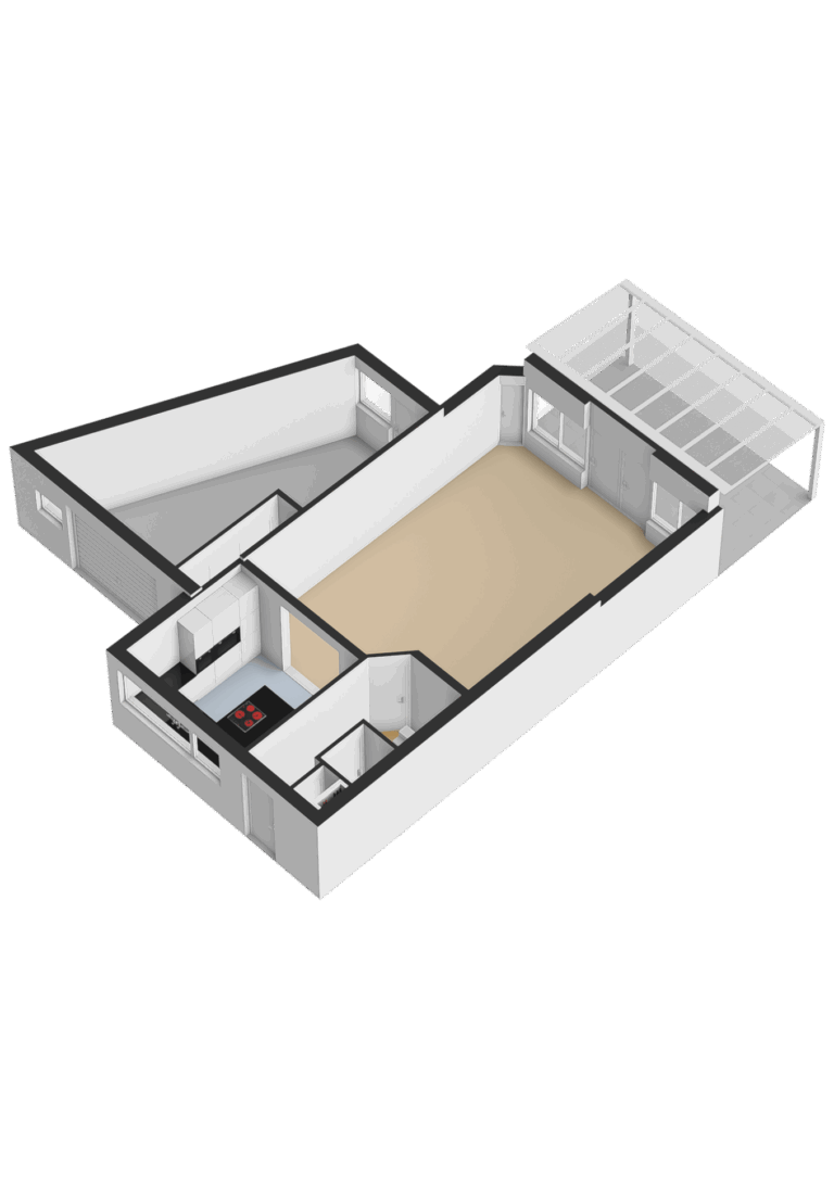 202_Begane grond - 3D