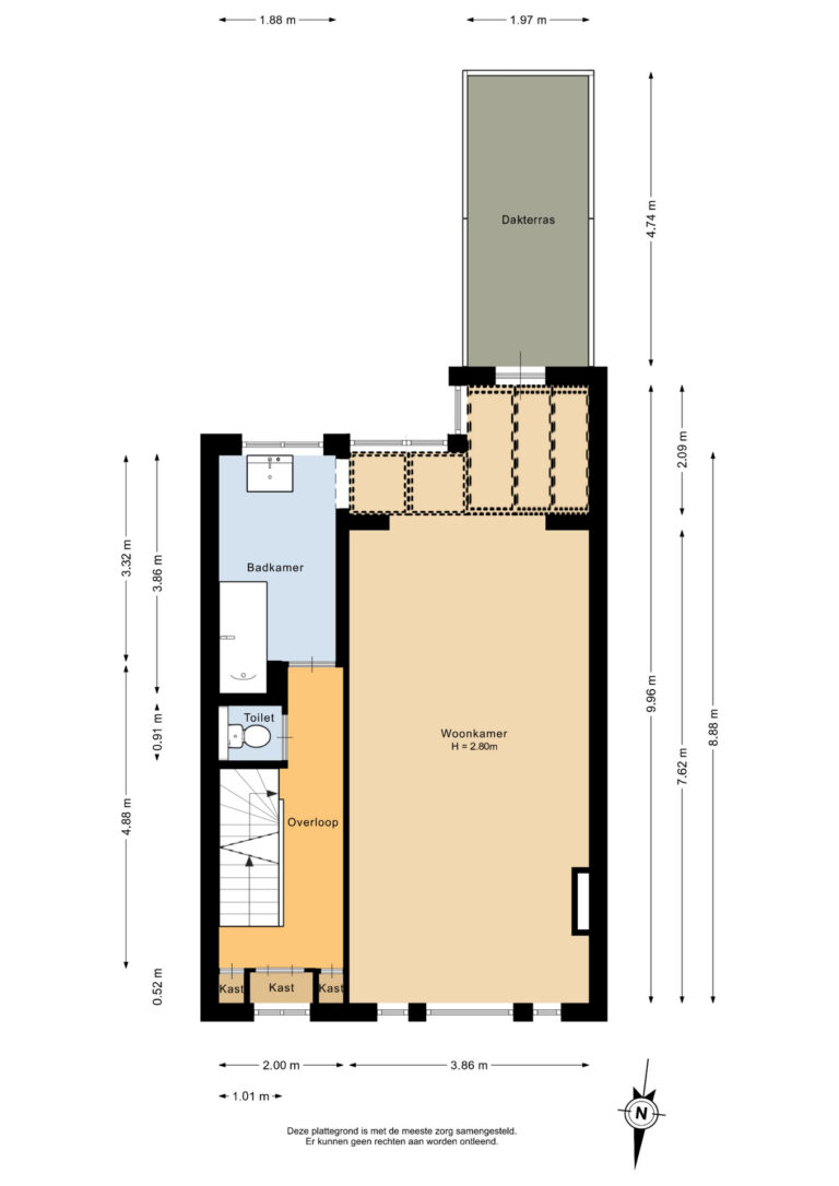 203_Eerste verdieping - 2D