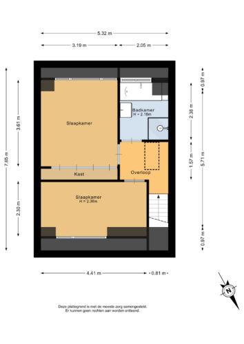 203_Eerste verdieping - 2D