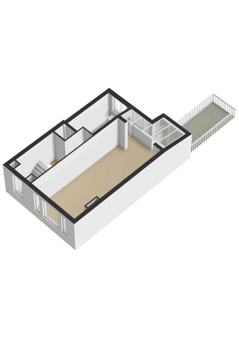 204_Eerste verdieping - 3D