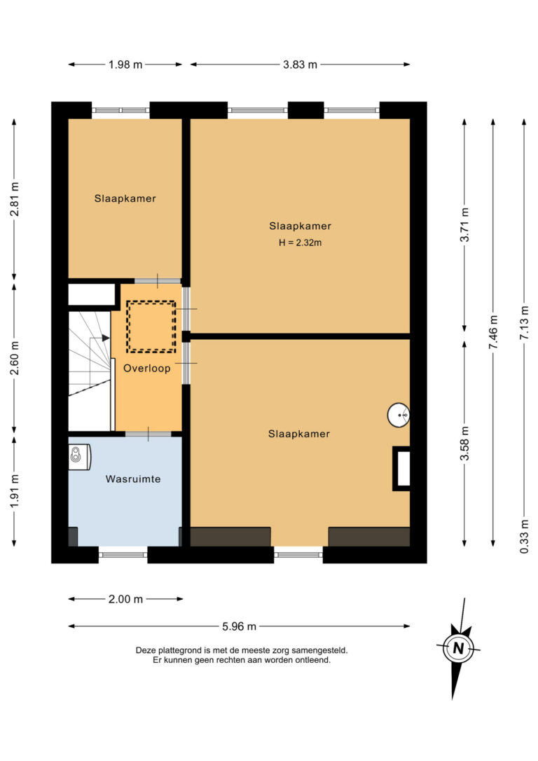 207_Tweede verdieping - 2D