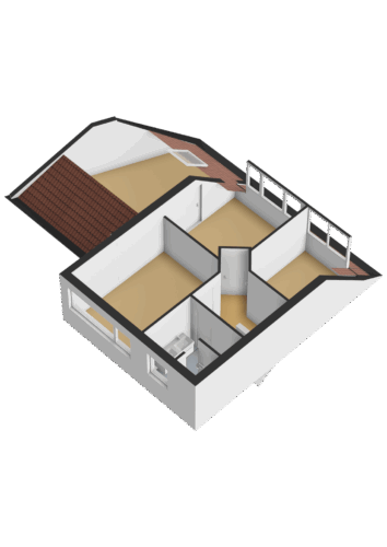 208_Eerste verdieping - 3D