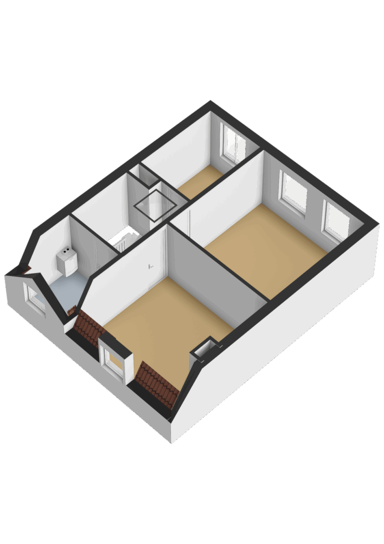 208_Tweede verdieping - 3D