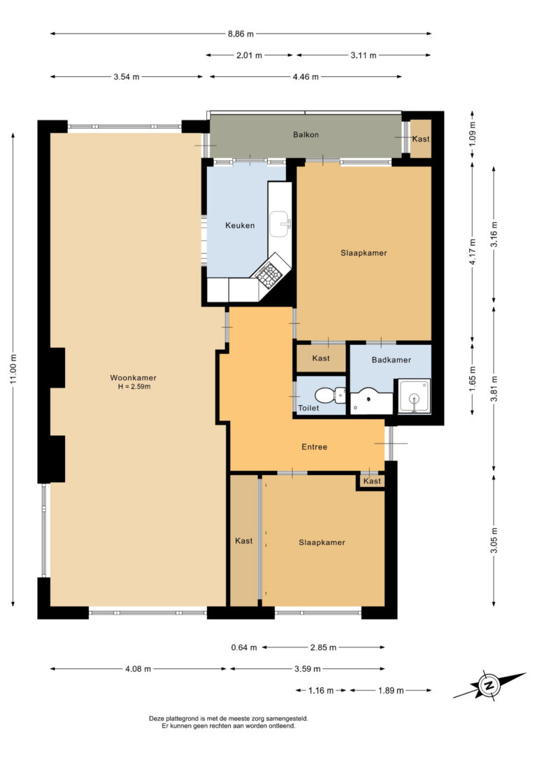 Appartement - 2D