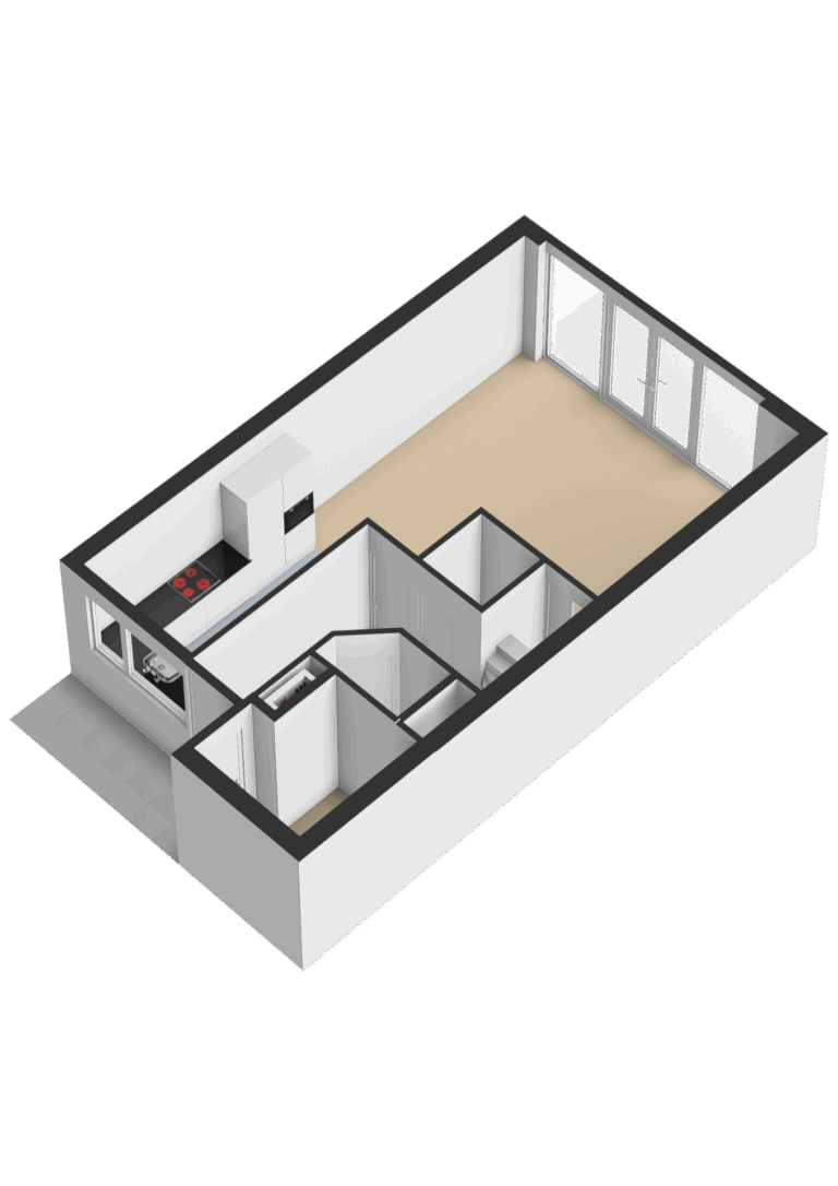 Begane grond - 3D