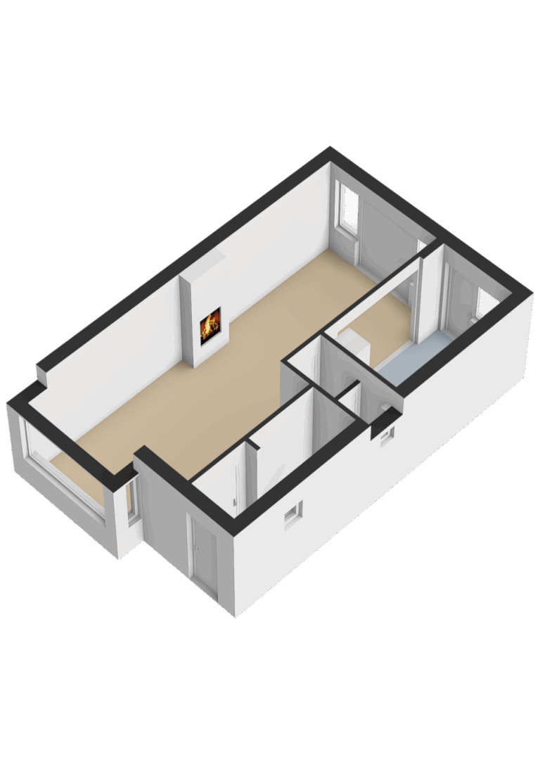 Begane grond - 3D