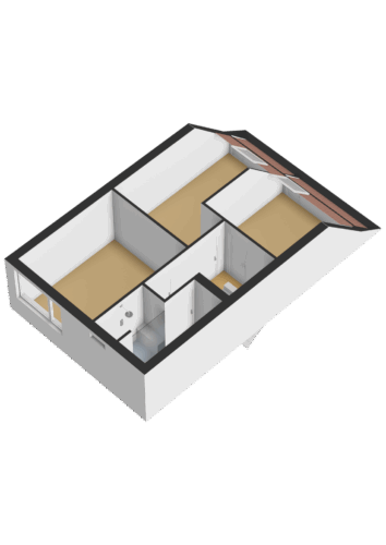 Eerste verdieping - 3D
