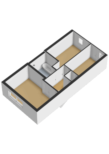 Tweede verdieping - 3D
