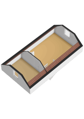 Tweede verdieping - 3D