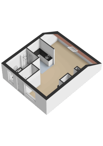 Tweede verdieping - 3D