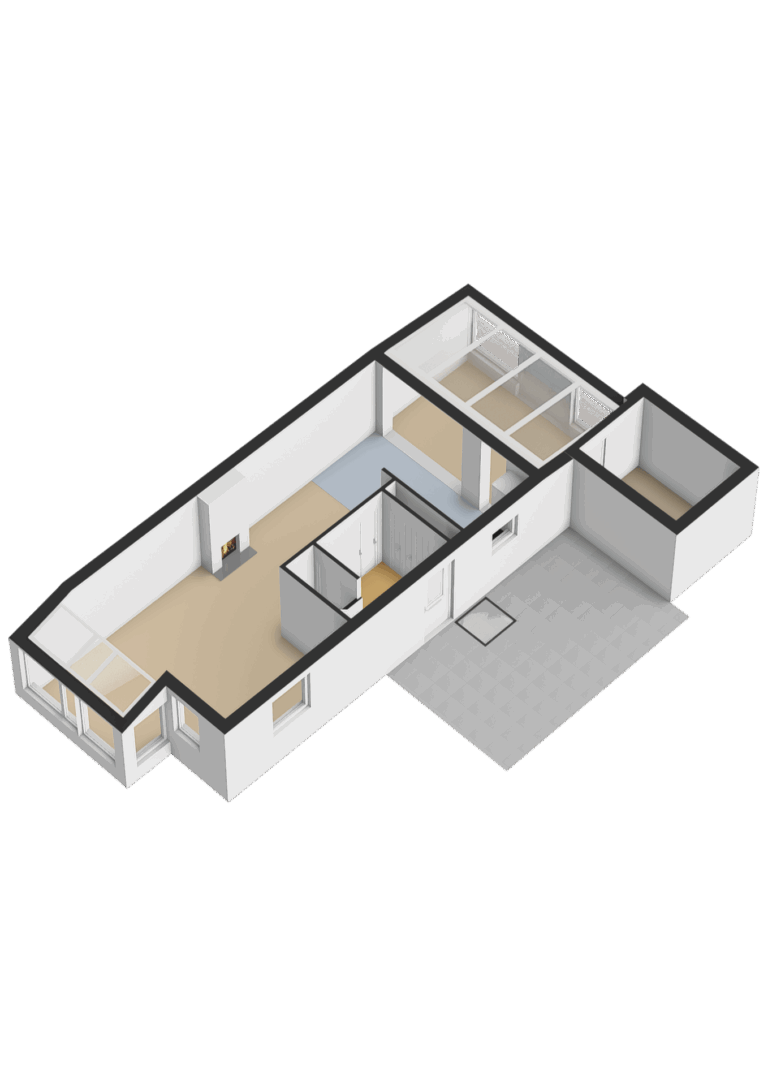 202_Begane grond - 3D