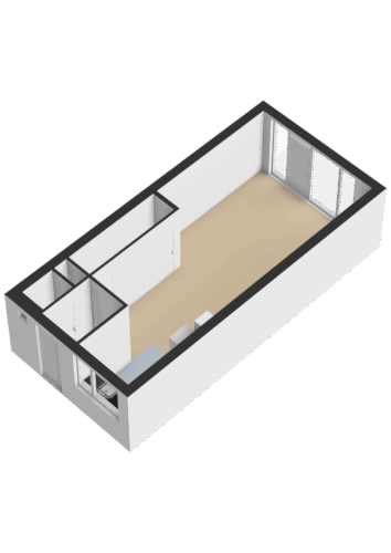 202_Begane grond - 3D