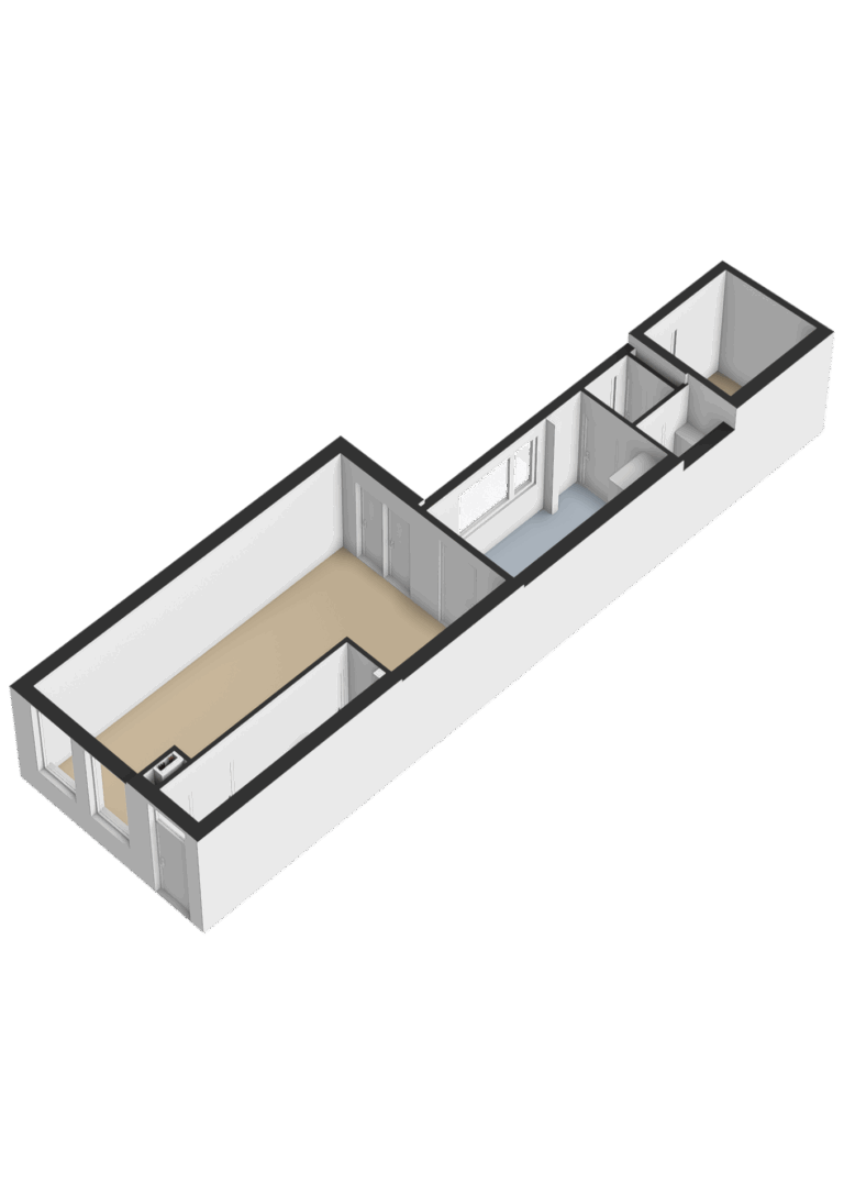 202_Begane grond - 3D