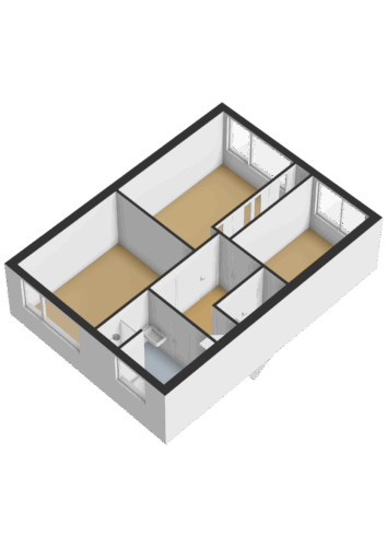 204_Eerste verdieping - 3D