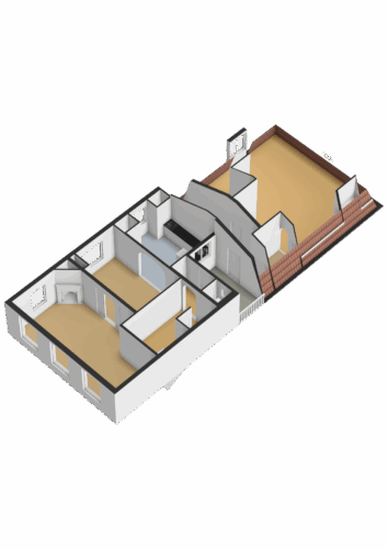 204_Eerste verdieping - 3D