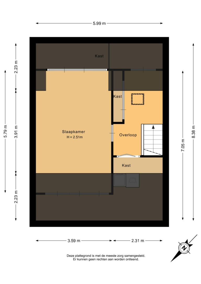 205_Tweede verdieping - 2D