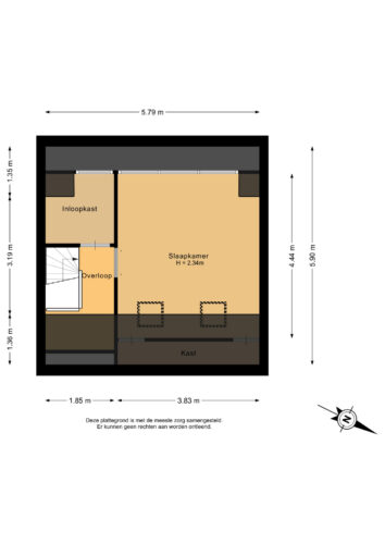 207_Tweede verdieping - 2D