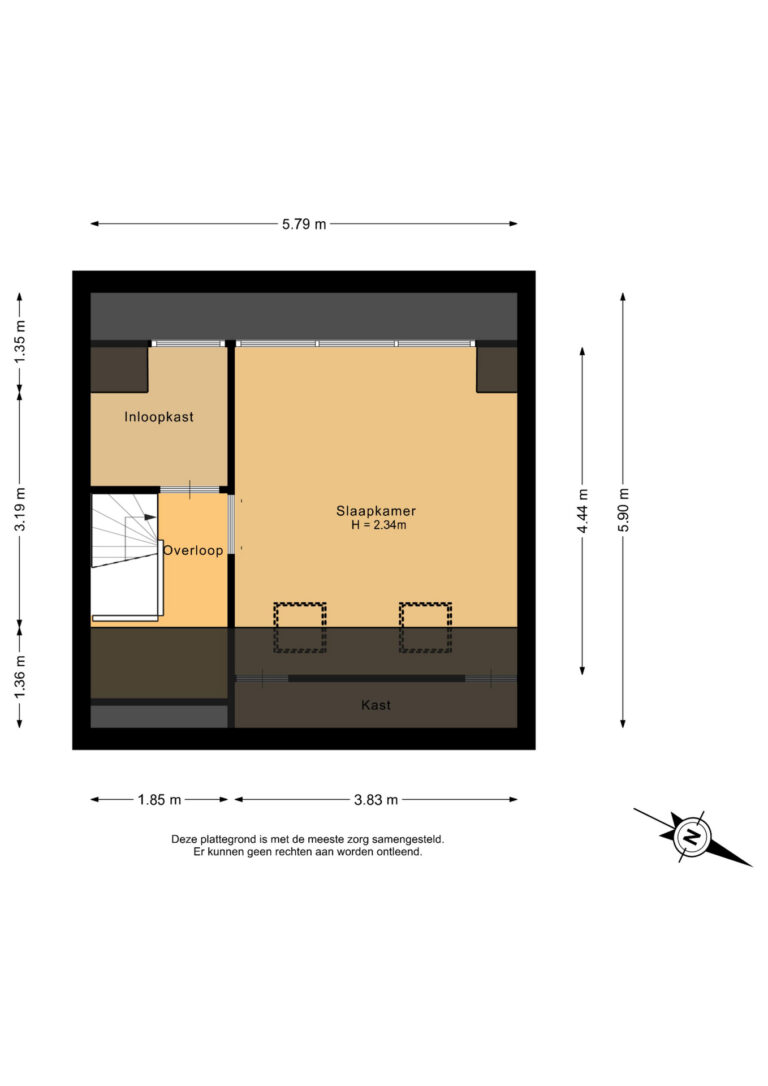207_Tweede verdieping - 2D
