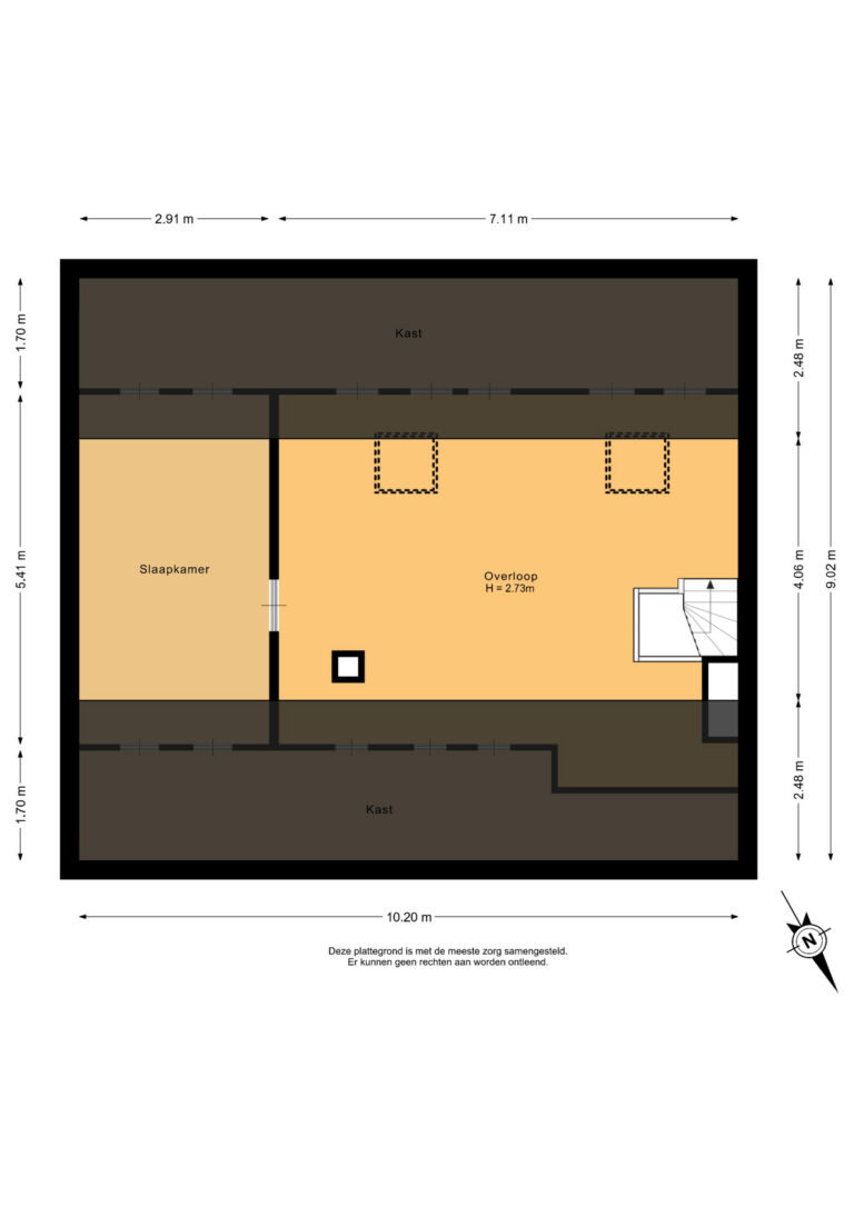 208_Tweede verdieping - 2D