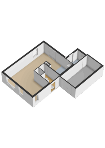 Begane grond - 3D