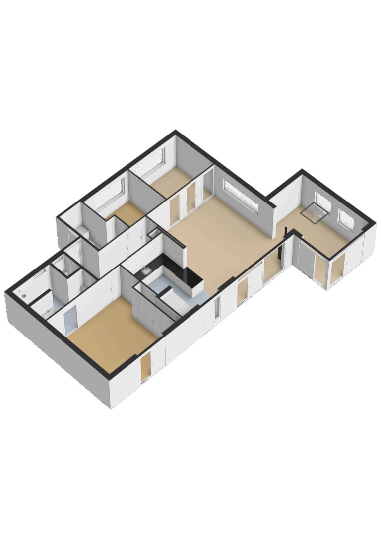 Begane grond - 3D