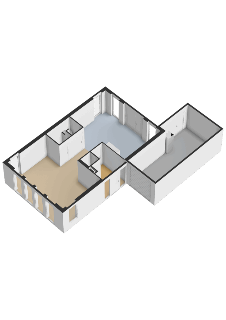 Begane grond - 3D