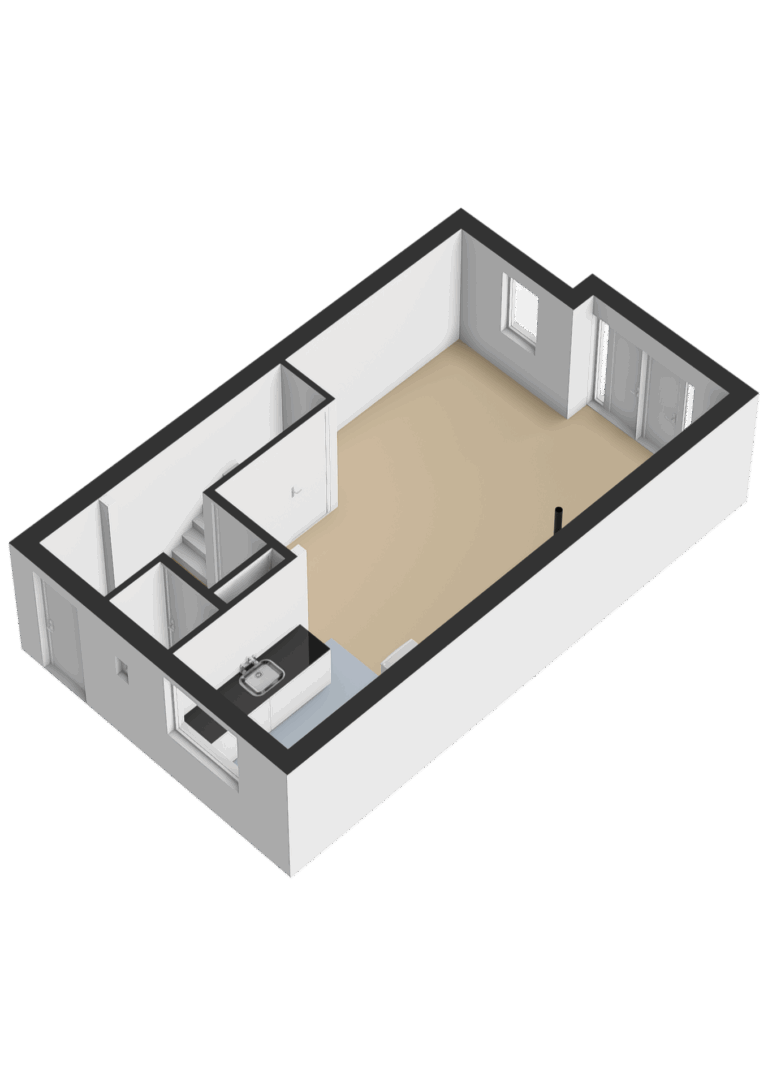 Begane grond - 3D
