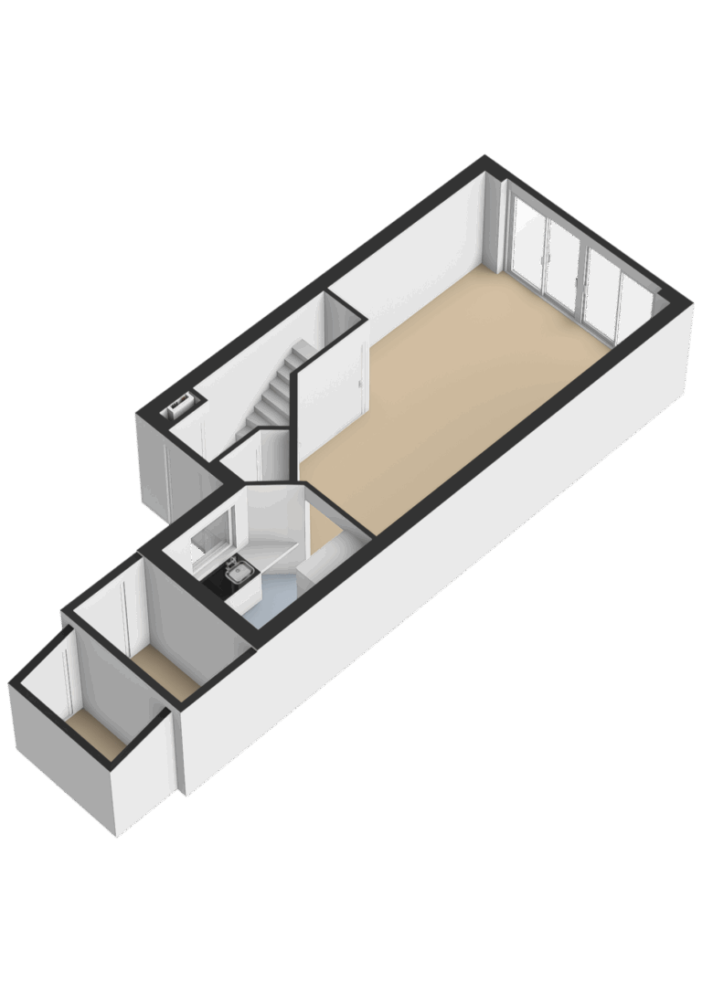 Begane grond - 3D
