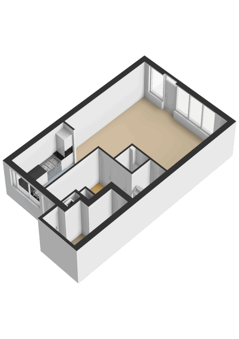 Begane grond - 3D