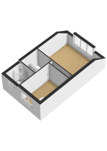 Eerste verdieping - 3D