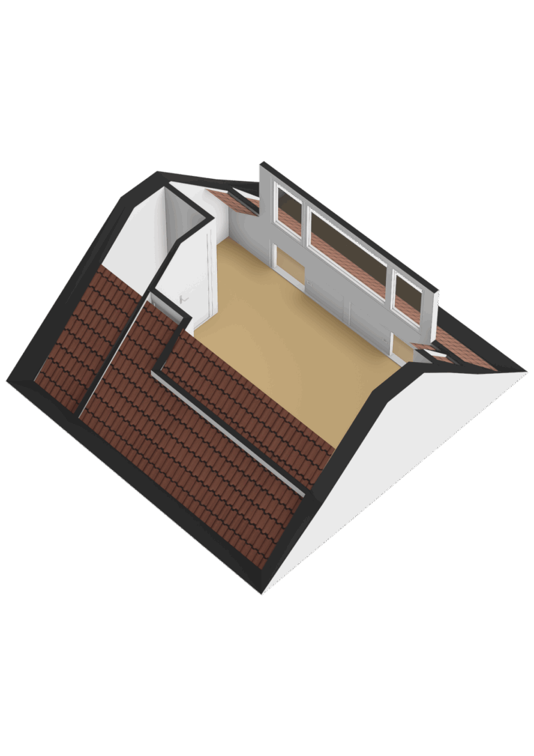 Tweede verdieping - 3D