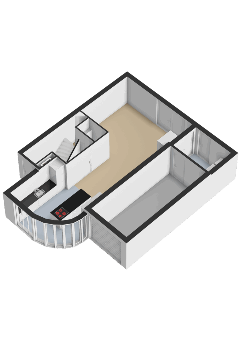 202_Begane grond - 3D