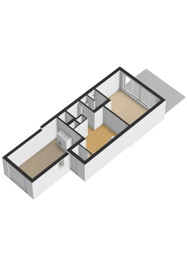 202_Begane grond - 3D
