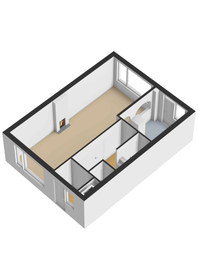 202_Begane grond - 3D
