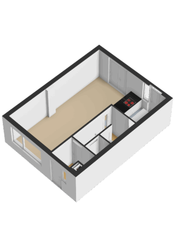 202_Begane grond - 3D
