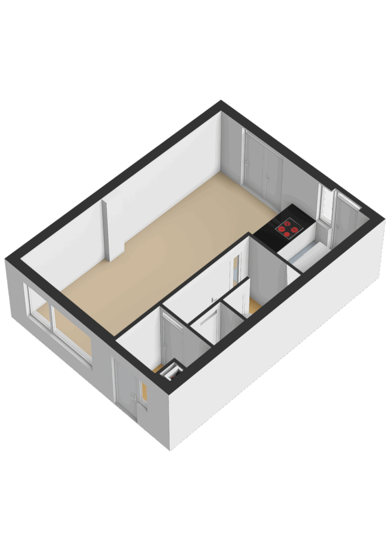 202_Begane grond - 3D
