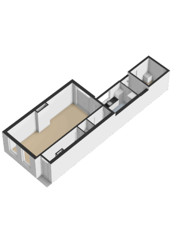 202_Begane grond - 3D