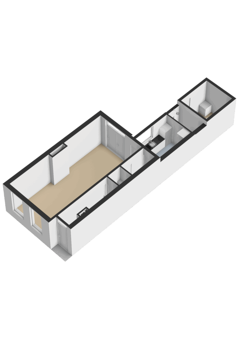 202_Begane grond - 3D