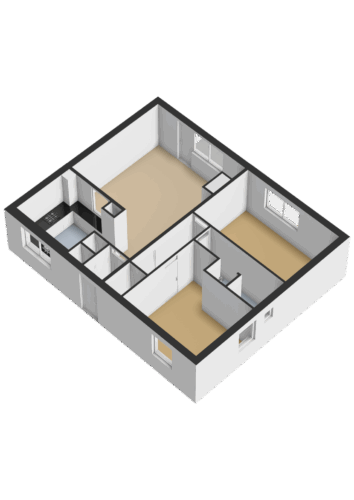 202_Begane grond - 3D