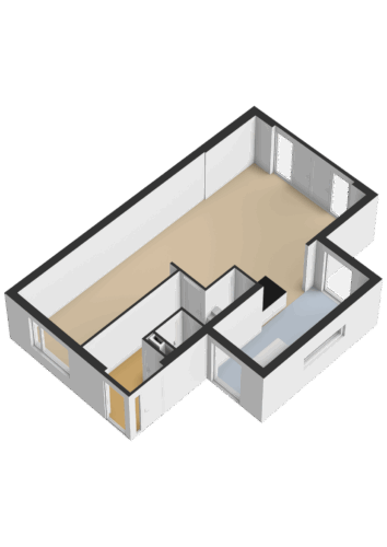 202_Begane grond - 3D