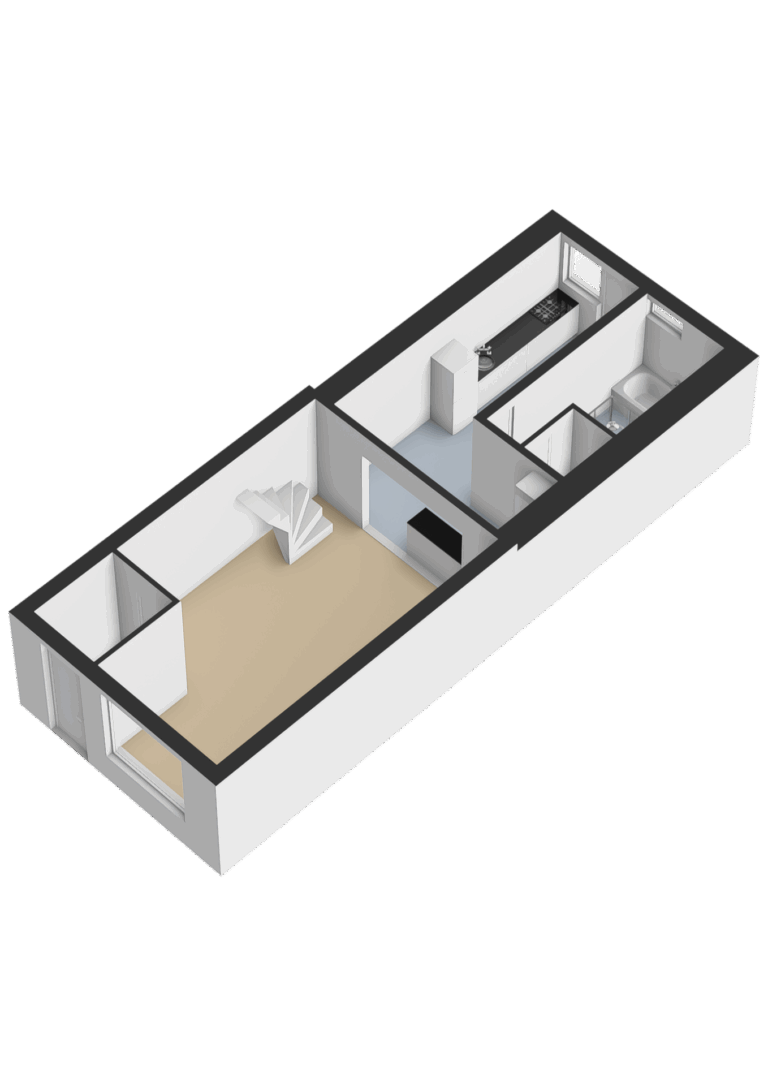202_Begane grond - 3D