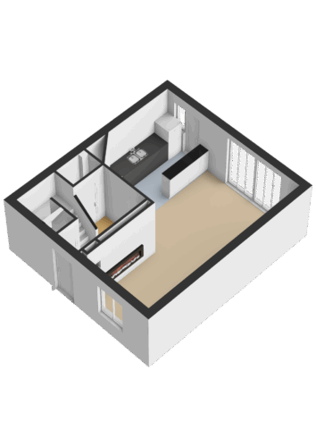 202_Begane grond - 3D