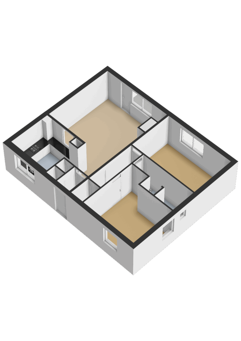 202_Begane grond - 3D
