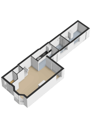 202_Begane grond - 3D