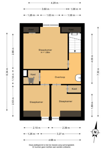 204_Eerste verdieping - 2D